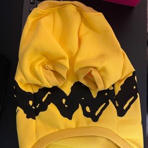 Charlie Brown dog shirt